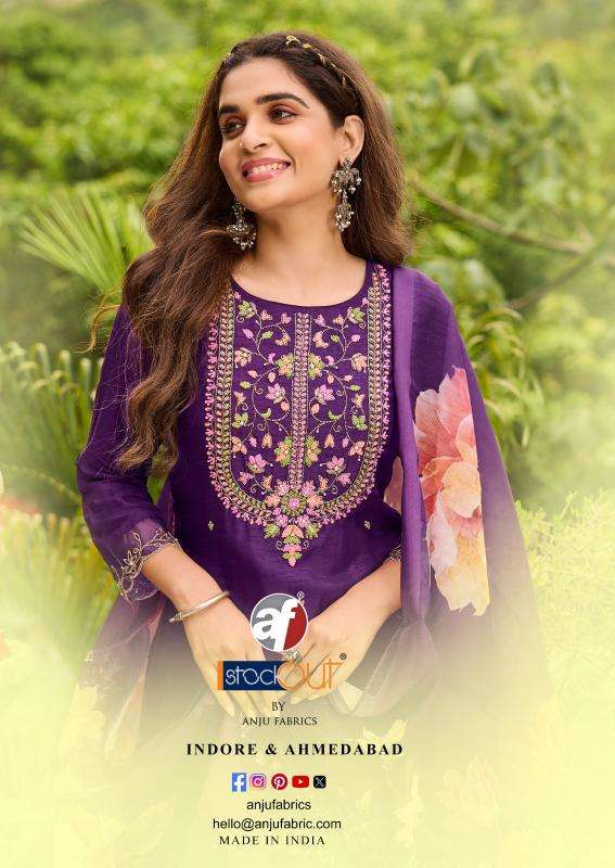 Anju Fabrics Ghunghat Vol 11 Kurti manufacturers in India