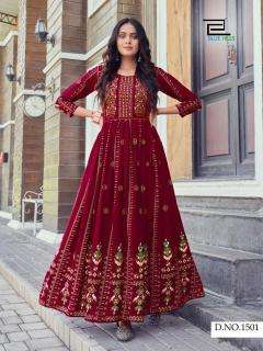 Blue Hills Bela Long Gown Kurtis for sale