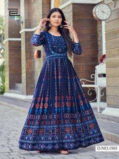 Blue Hills Bela Long Gown Kurtis for sale