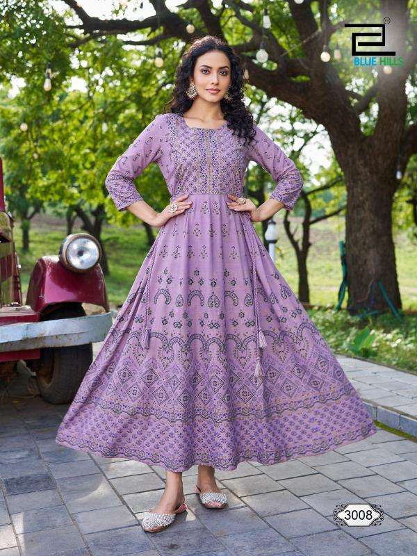 Blue Hills Inaya Vol 3 Rajkot Kurti exporter