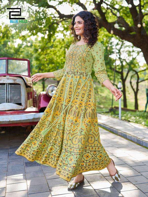 Blue Hills Inaya Vol 3 Rajkot Kurti exporter