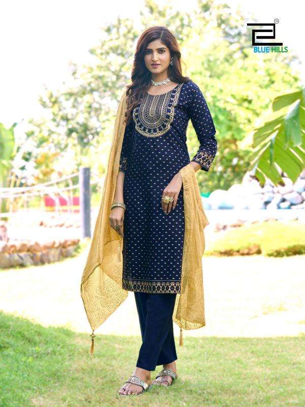 Blue Hills Royal Touch Vol 15 Latest Kurti designs wholesale