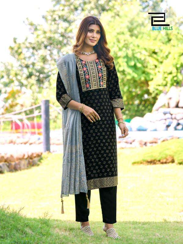 Blue Hills Royal Touch Vol 15 Latest Kurti designs wholesale