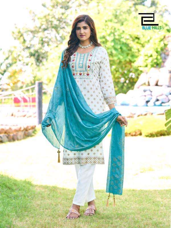 Blue Hills Royal Touch Vol 15 Latest Kurti designs wholesale