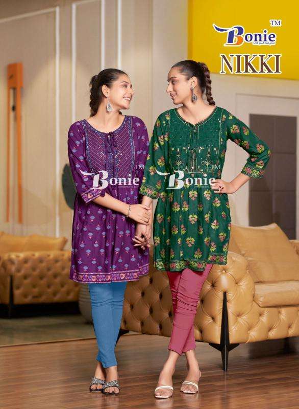 BONIE NIKKI TUNIC TOP Kurti wholesale market in Mumbai