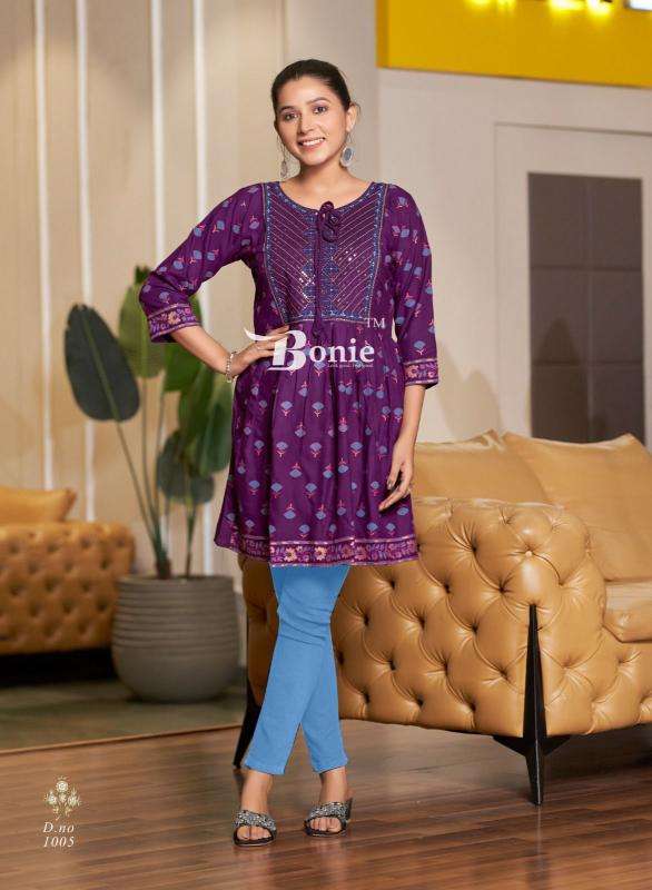 BONIE NIKKI TUNIC TOP Kurti wholesale market in Mumbai