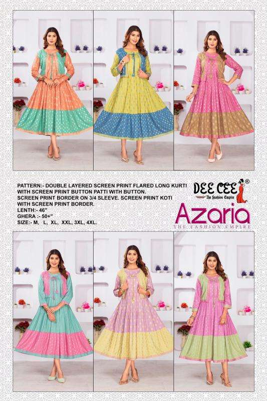 Deecee Azaria Bulk kurti purchases