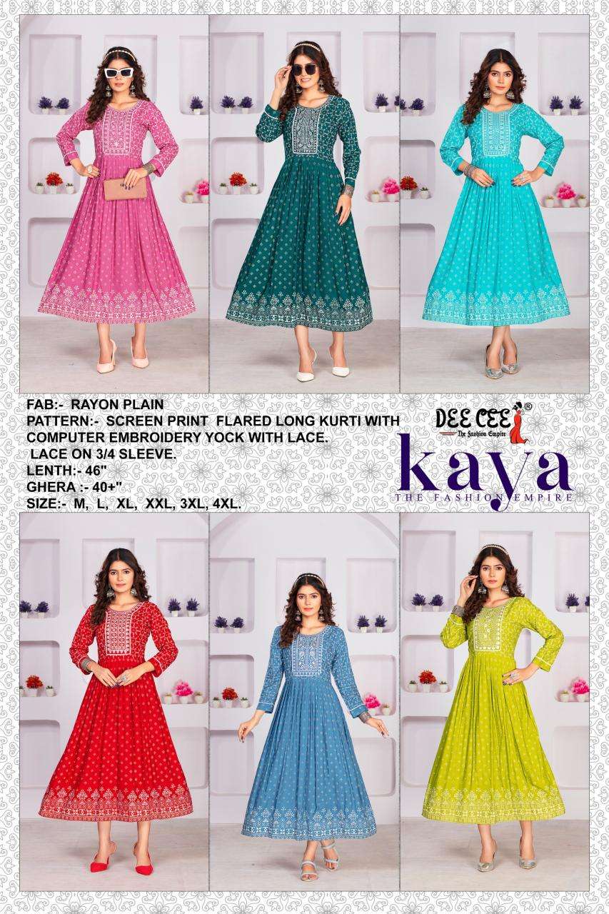 DEECEE KAYA  Designer Kurti wholesale in Delhi