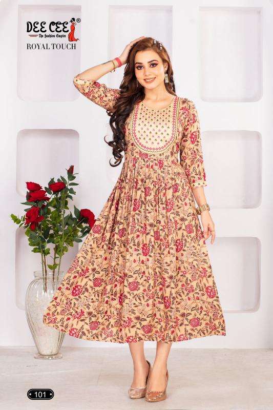 Deecee Royal Touch Kurti material online sale