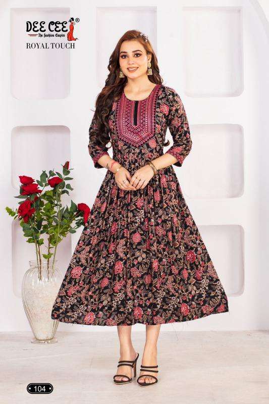 Deecee Royal Touch Kurti material online sale