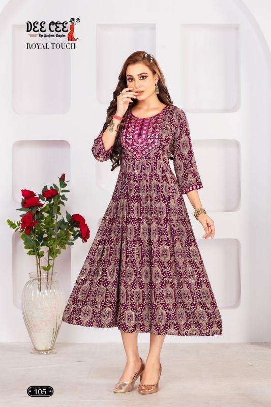 Deecee Royal Touch Kurti material online sale