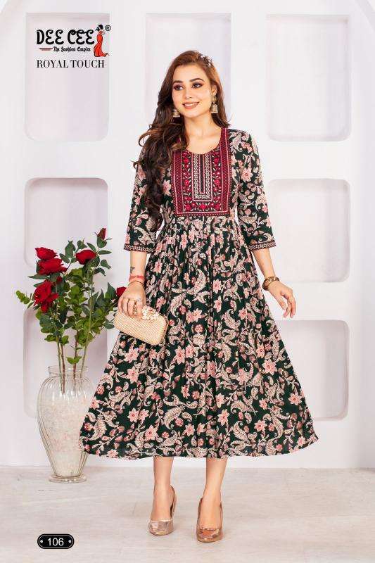 Deecee Royal Touch Kurti material online sale