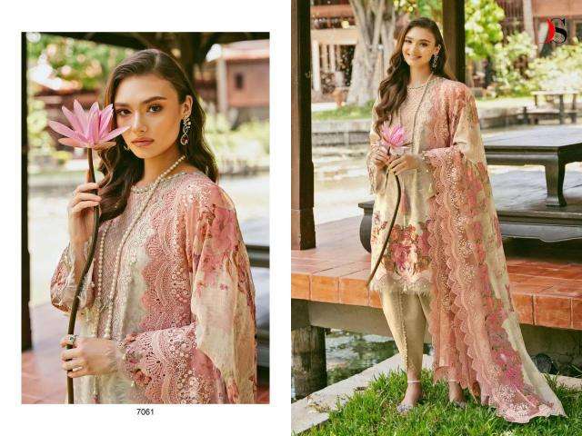 Deepsy Jade Needle Wonder 24 Vol 3 Chiffon Dupatta Traditional salwar kameez wholesale