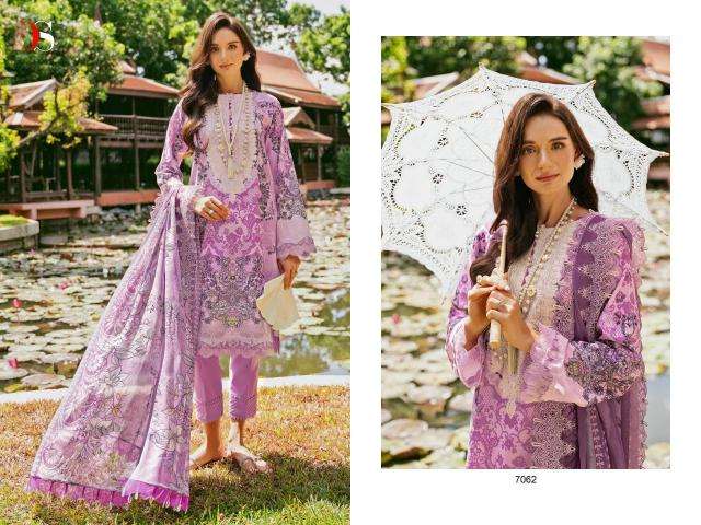 Deepsy Jade Needle Wonder 24 Vol 3 Chiffon Dupatta Traditional salwar kameez wholesale