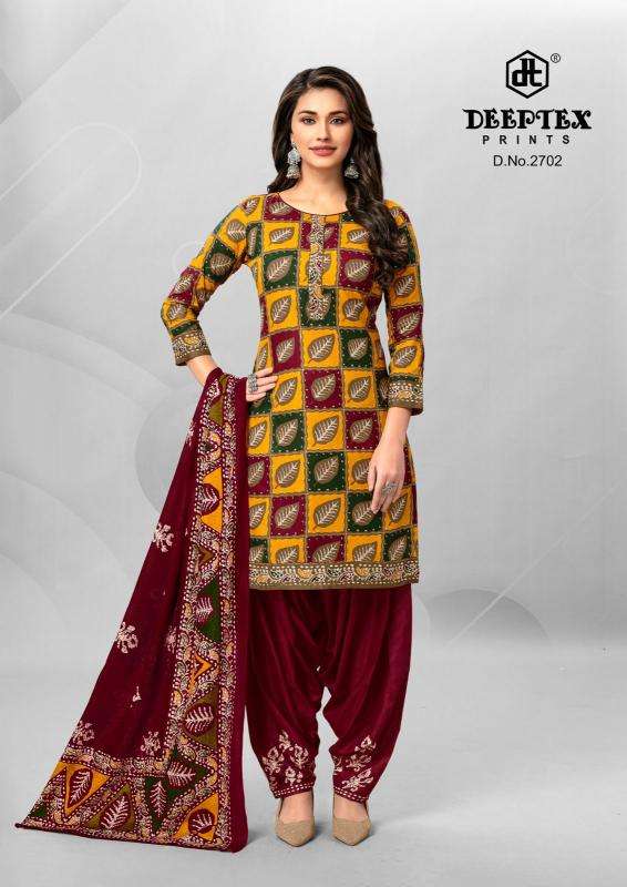 Deeptex Batik Plus Vol-27 Dress materials manufacturers in Surat