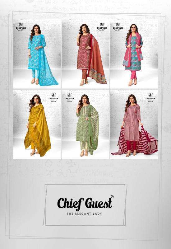 Deeptex Chief Guest Vol-35 Dress materials exporters in Rajkot