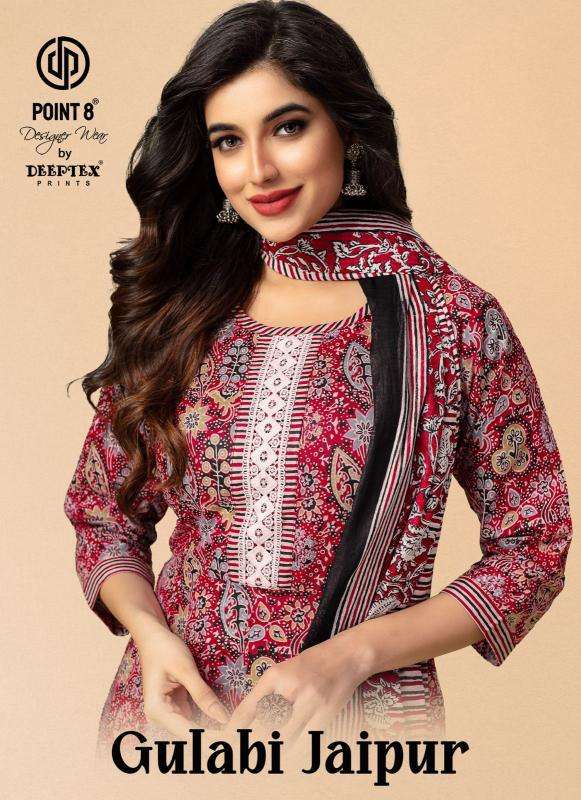 Deeptex Gulabi Jaipur Vol-1 Trendy Kurti wholesalers in Hyderabad