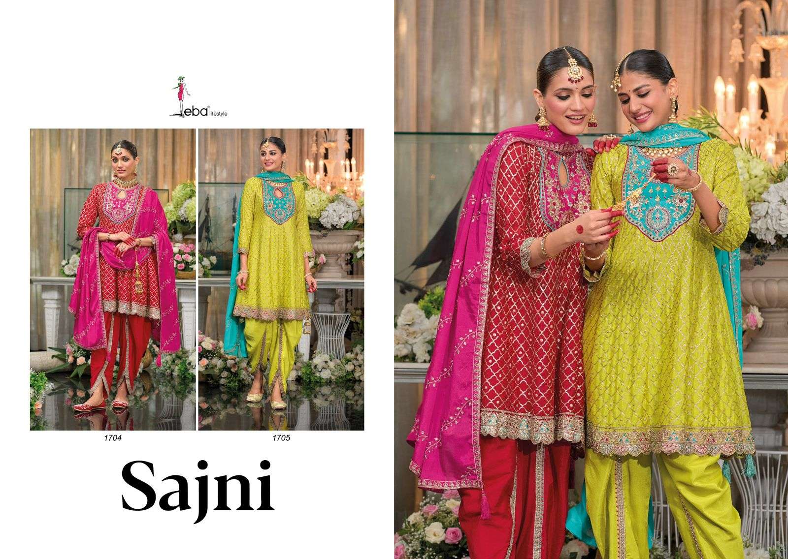 Eba Sajni Wholesale wedding Salwar Kameez