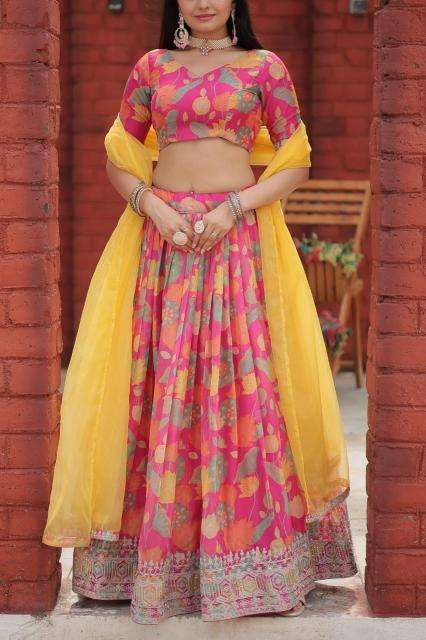 Gulnaz festival Designer Lehenga Choli  manufacturers 