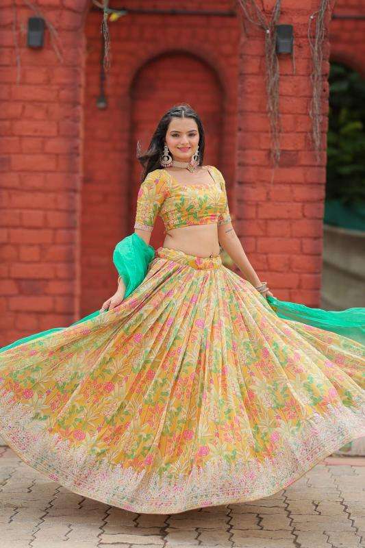 Gulnaz festival Designer Lehenga Choli  manufacturers 