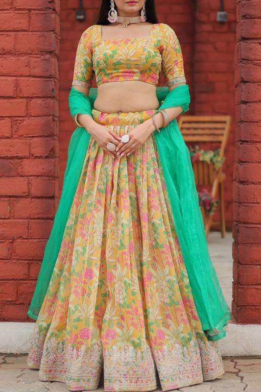 Gulnaz festival Designer Lehenga Choli  manufacturers 