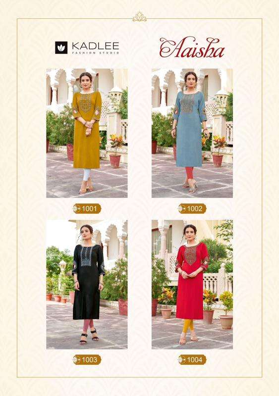 KADLEE Aaisha Designer kurtis in Jaipur