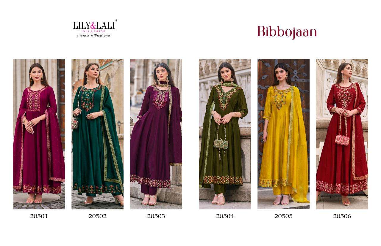 LILY & LALI Bibbojaan Kurti wholesale in Surat