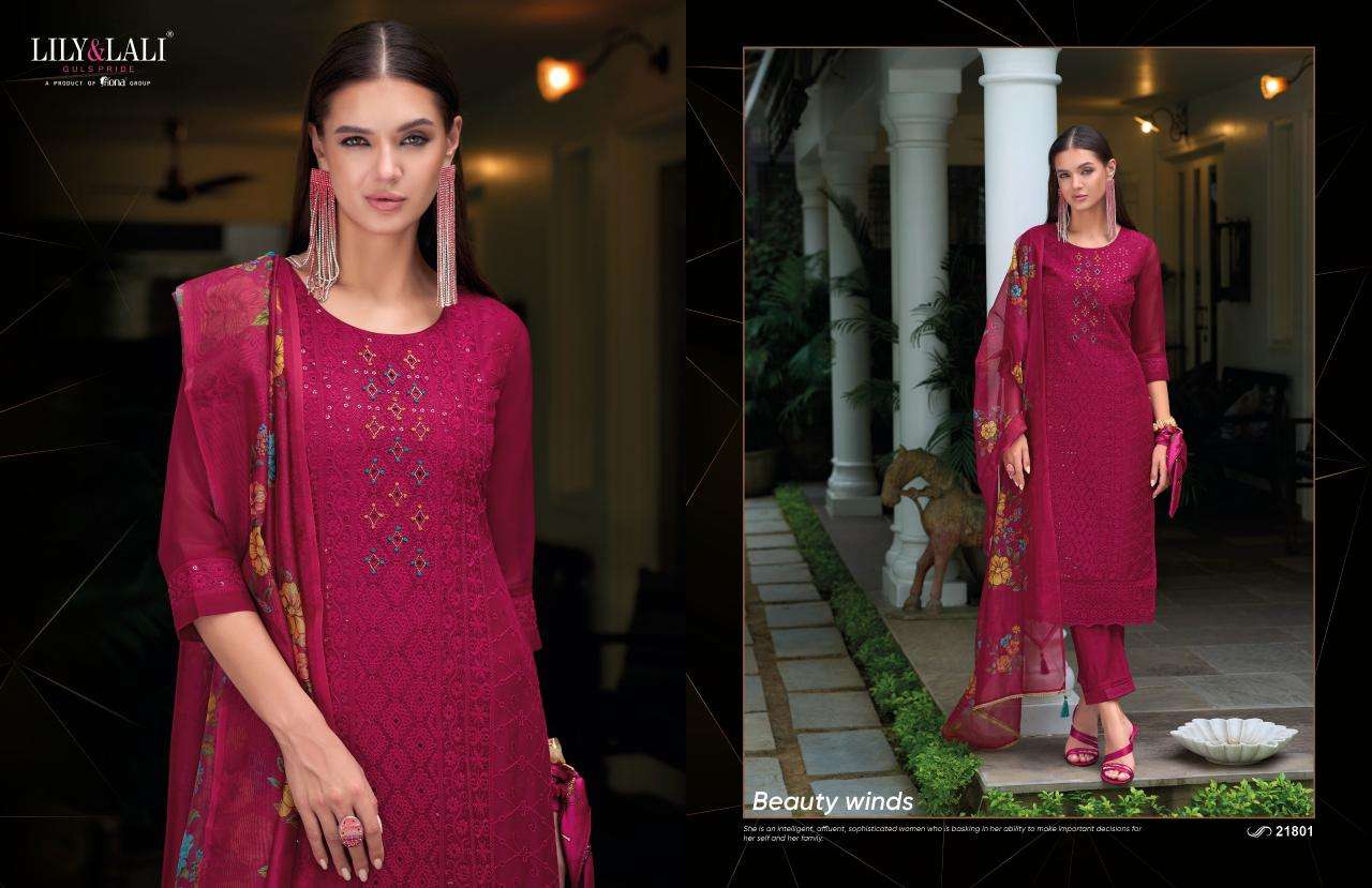 LILY & LALI Chikankari Vol 3 Party wear Kurtis wholesale in Delhi