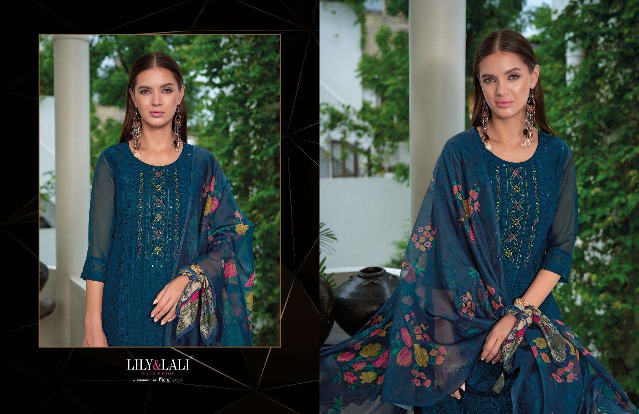 LILY & LALI Chikankari Vol 3 Party wear Kurtis wholesale in Delhi