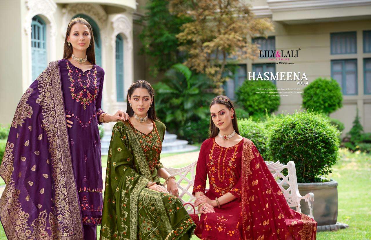 LILY & LALI Hasmeena Vol 4  Indian Kurti Manufacturers in Surat