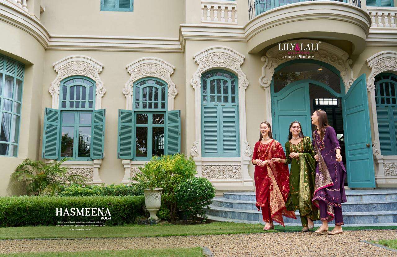 LILY & LALI Hasmeena Vol 4  Indian Kurti Manufacturers in Surat