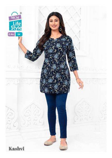 MCM Kashvi Vol-6 – Short Tops Kurti exporters in Hyderabad