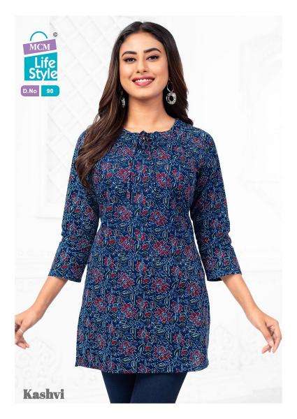 MCM Kashvi Vol-6 – Short Tops Kurti exporters in Hyderabad