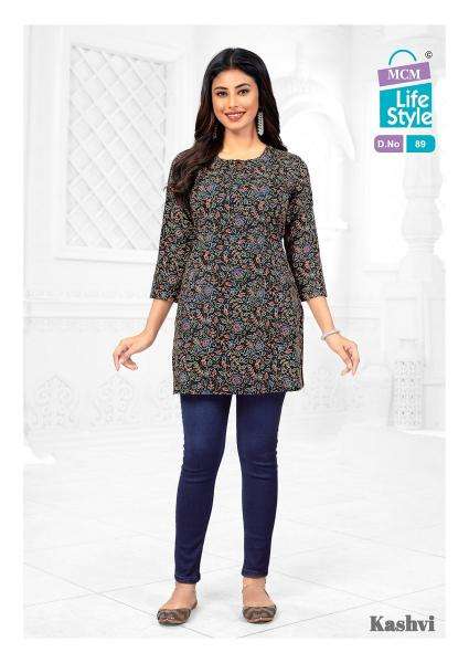 MCM Kashvi Vol-6 – Short Tops Kurti exporters in Hyderabad