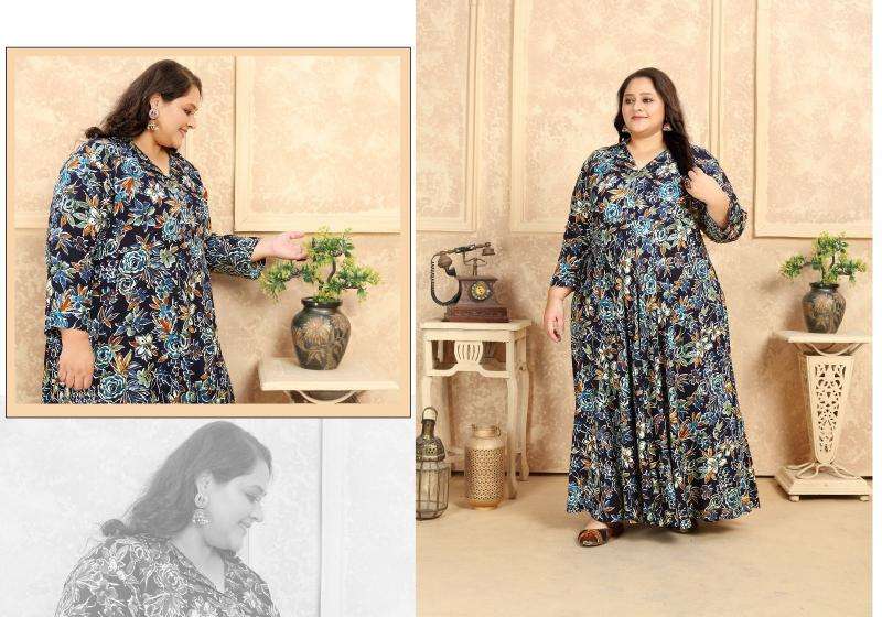 Moksh Plus Size Vol 1 Trendy kurtis in Kolkata wholesale market