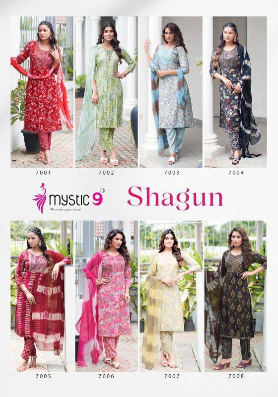 Mystic 9 Shagun Vol 7 Kurti exporters from India