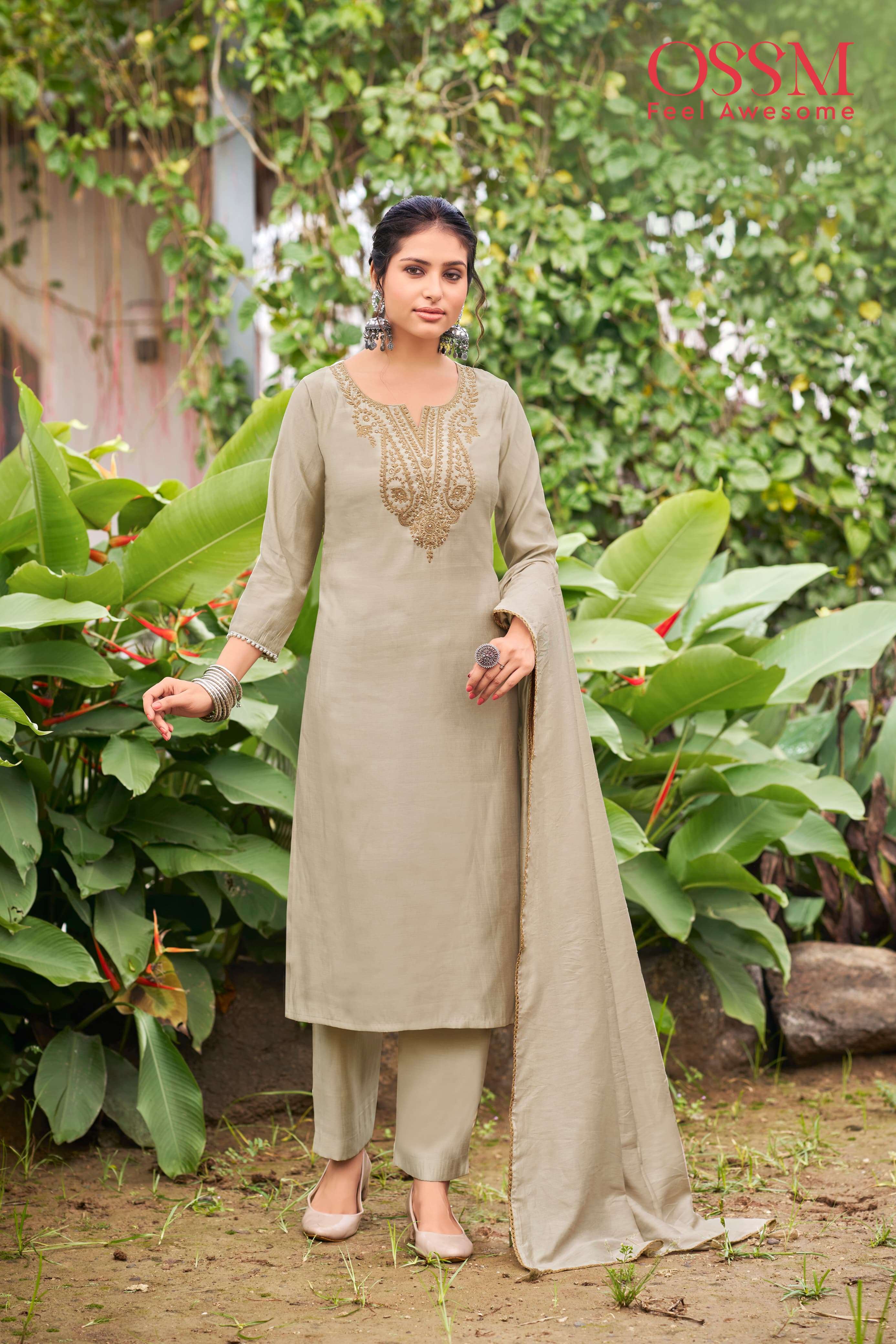 Ossm Nargis 1001 Wholesale Kurtis online