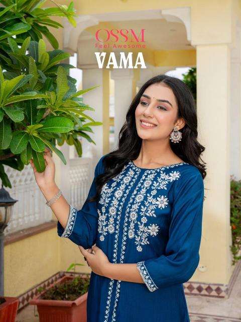 Ossm Vama Fancy Co-ord Set Kurti suppliers in Rajkot