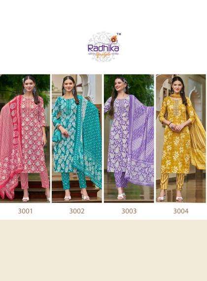 Radhika Cotton Fab Vol 3 Ladies kurti wholesalers in Gujarat