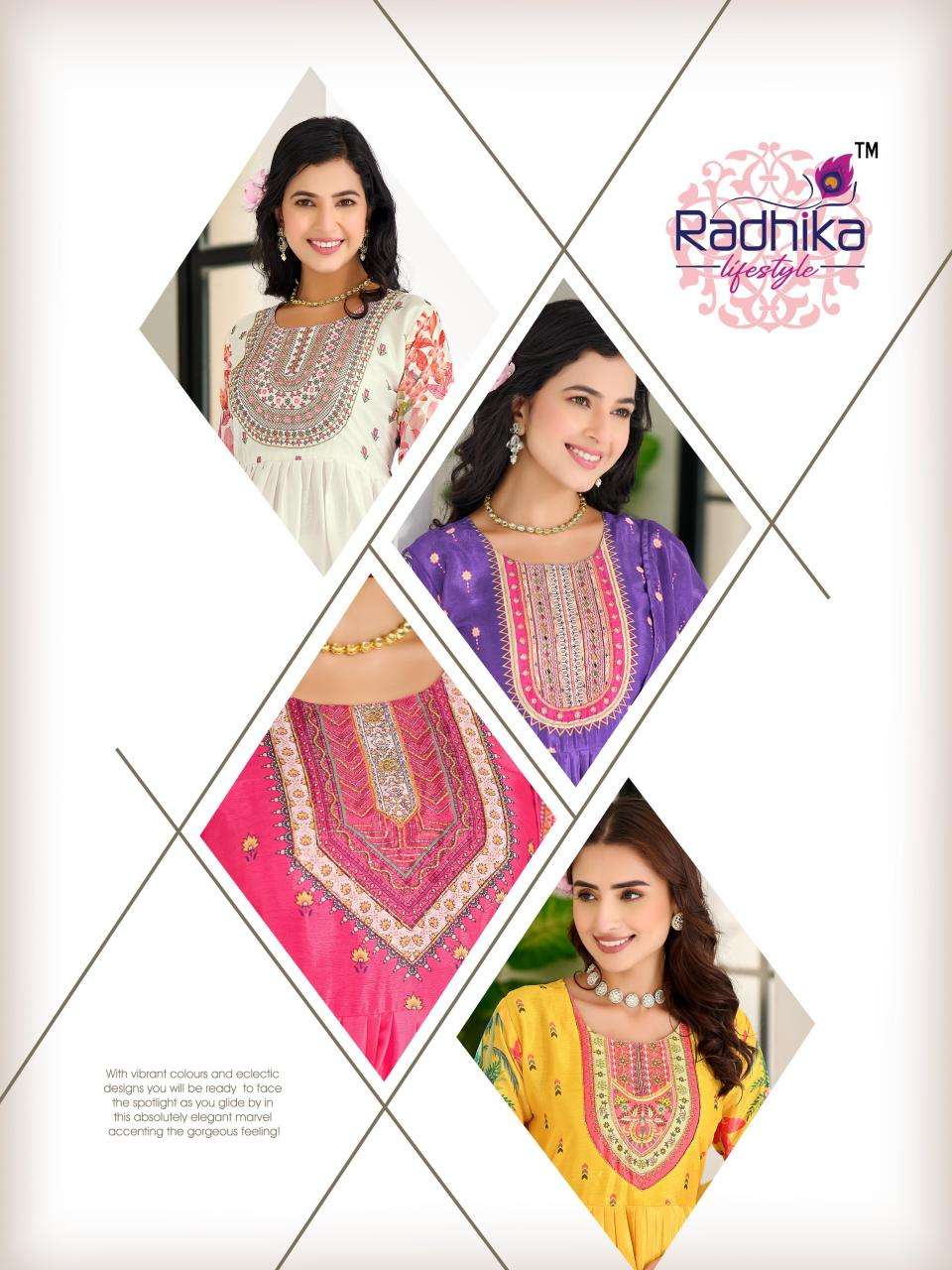 Radhika Life Style Guzarish Vol 1 Kurti Distributors in Surat