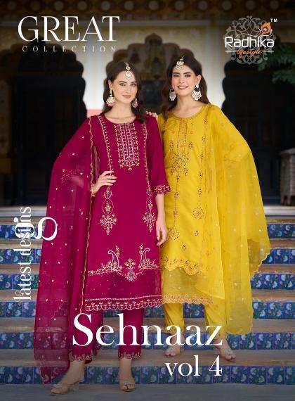 Radhika Sehnaaz Vol 4 Wholesale kurti market in India