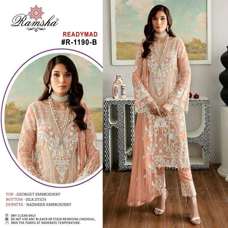 Ramsha R 1190 Salwar Kameez wholesale in Mumbai