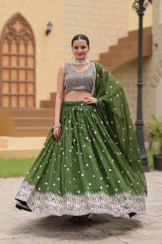 Sabella Gulnaz Designer Georgette Lehenga Choli suppliers in Hyderabad