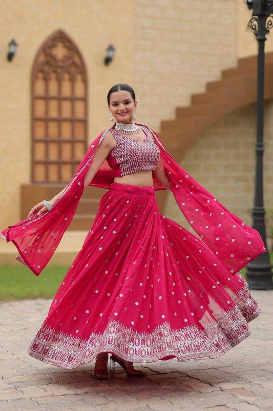 Sabella Gulnaz Designer Georgette Lehenga Choli suppliers in Hyderabad