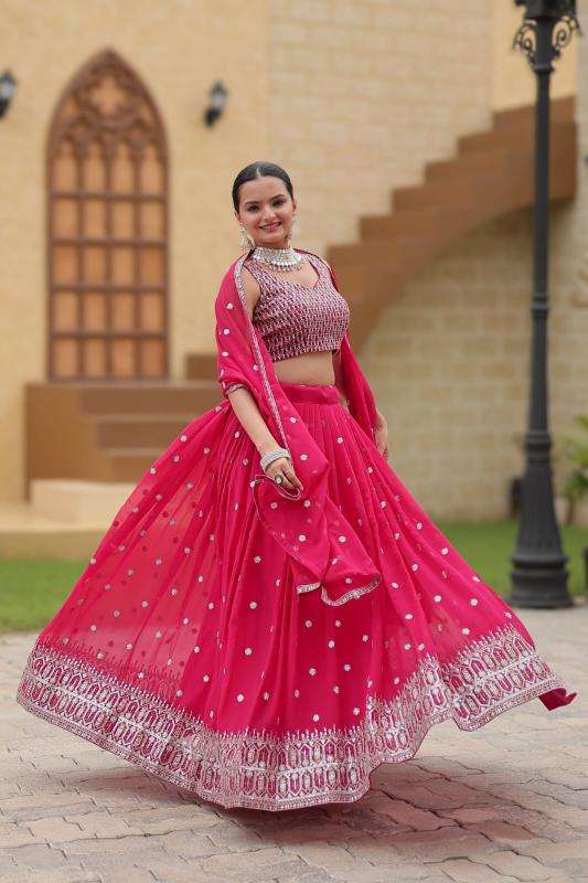 Sabella Gulnaz Designer Georgette Lehenga Choli suppliers in Hyderabad