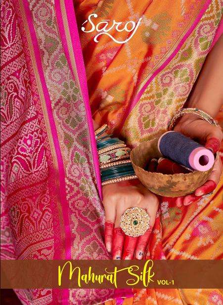 Saroj Mahurat Silk vol.1 Saree wholesale