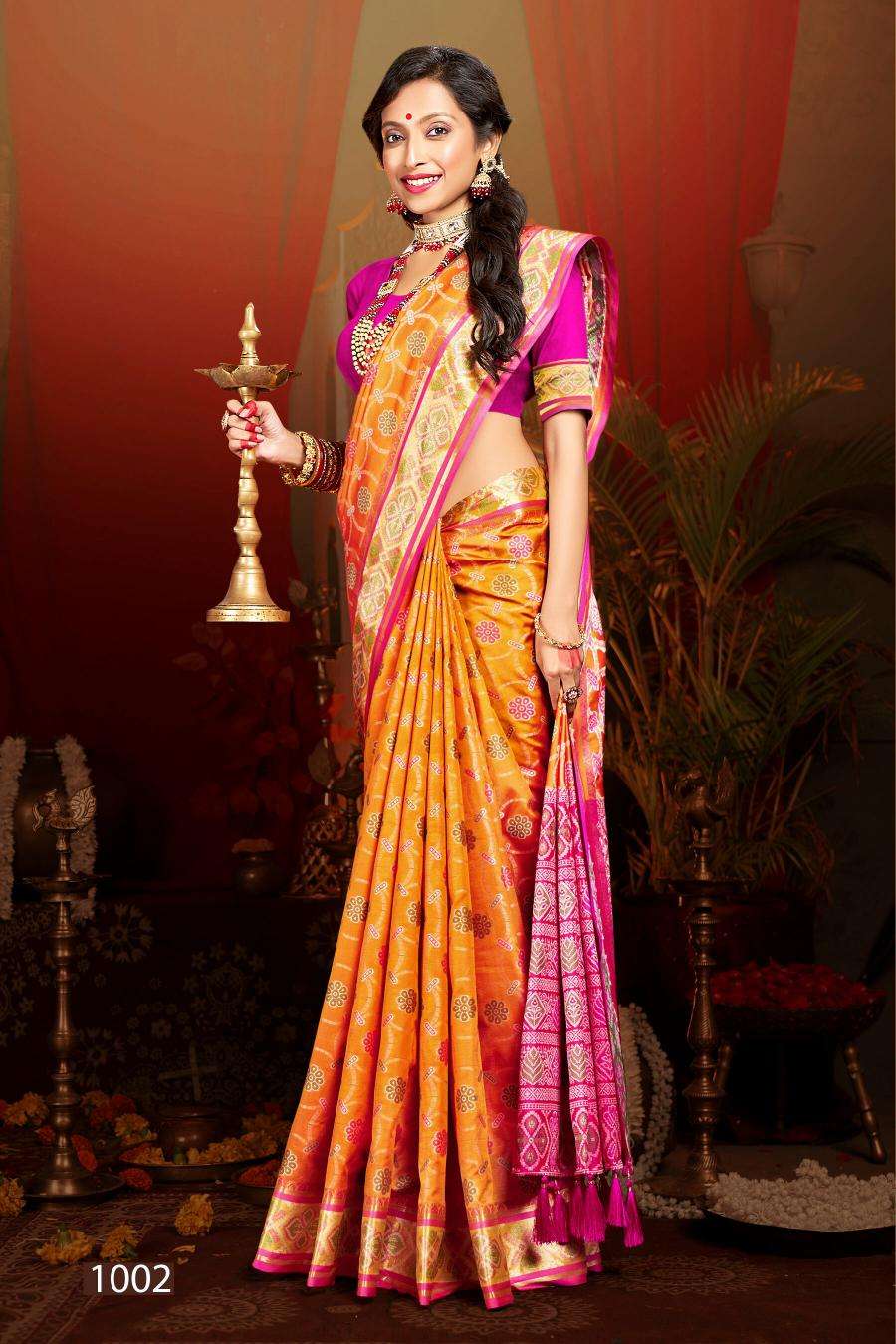 Saroj Mahurat Silk vol.3 Saree materials suppliers in Delhi