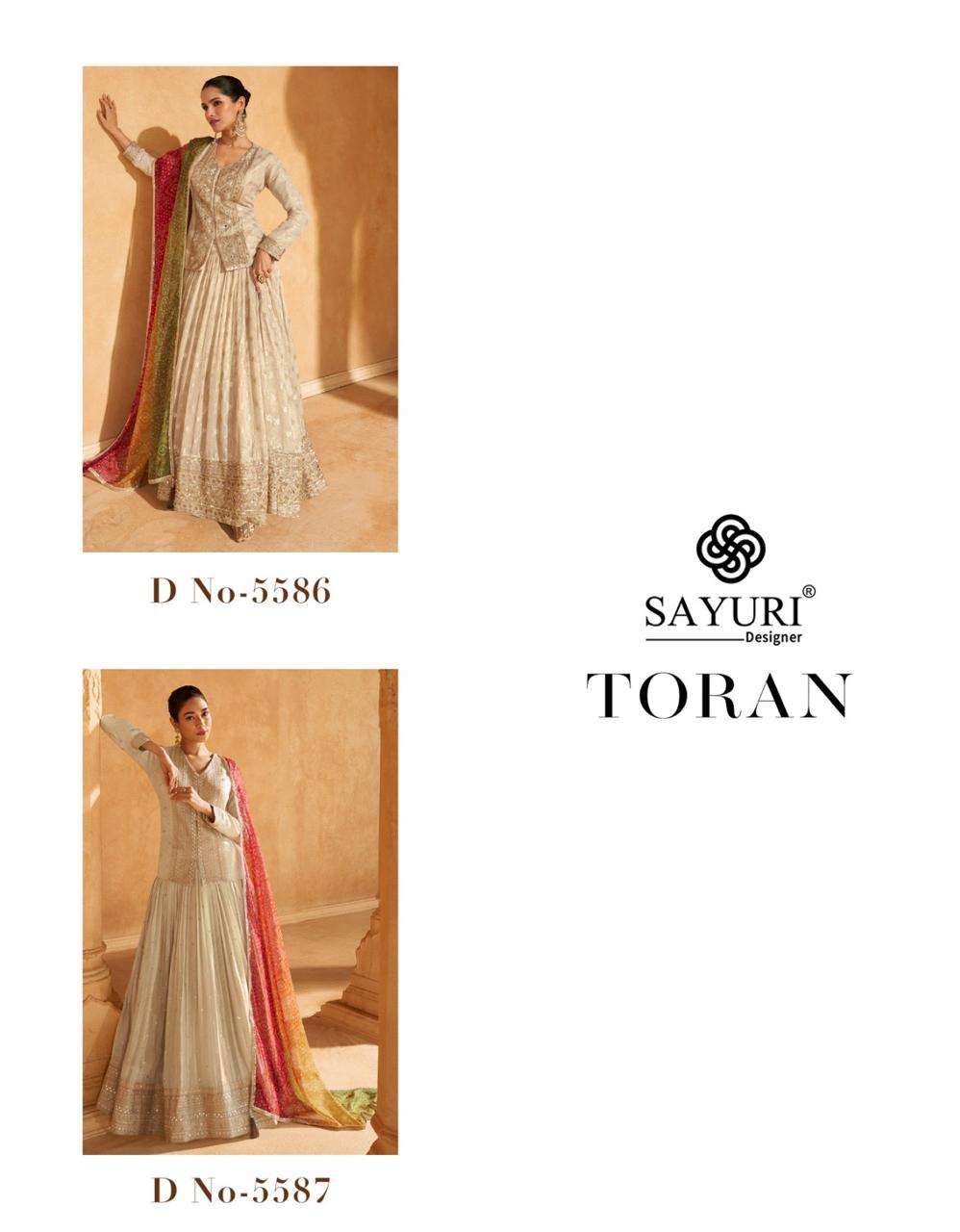 Sayuri Toran Designer Lehenga Choli wholesalers