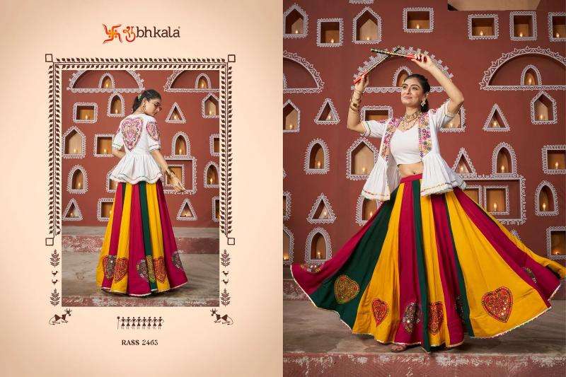 SHUBHKALA RAAS VOL 17 Festival Wear Jacket Style Chaniya Choli suppliers