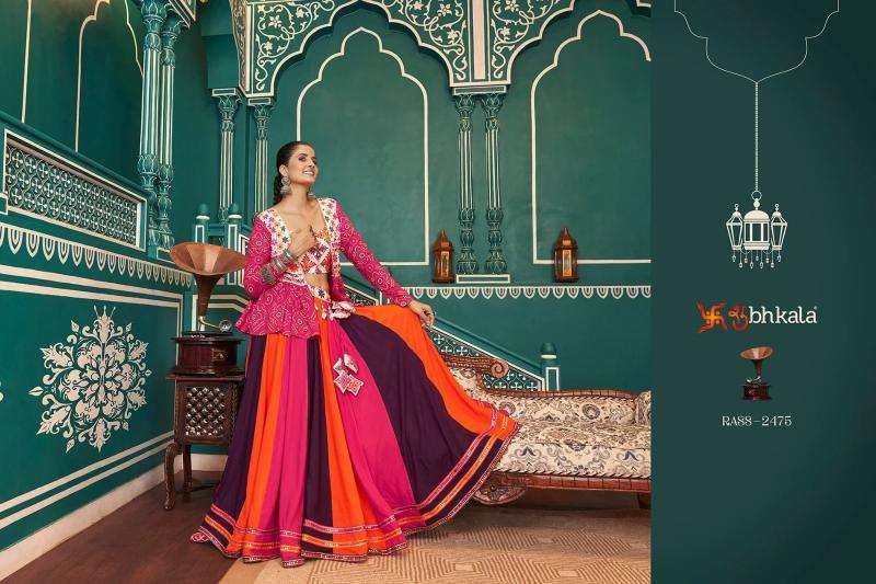 SHUBHKALA RAAS Vol 18 Festival Wear Stitched Navratri Chaniya Choli online in India